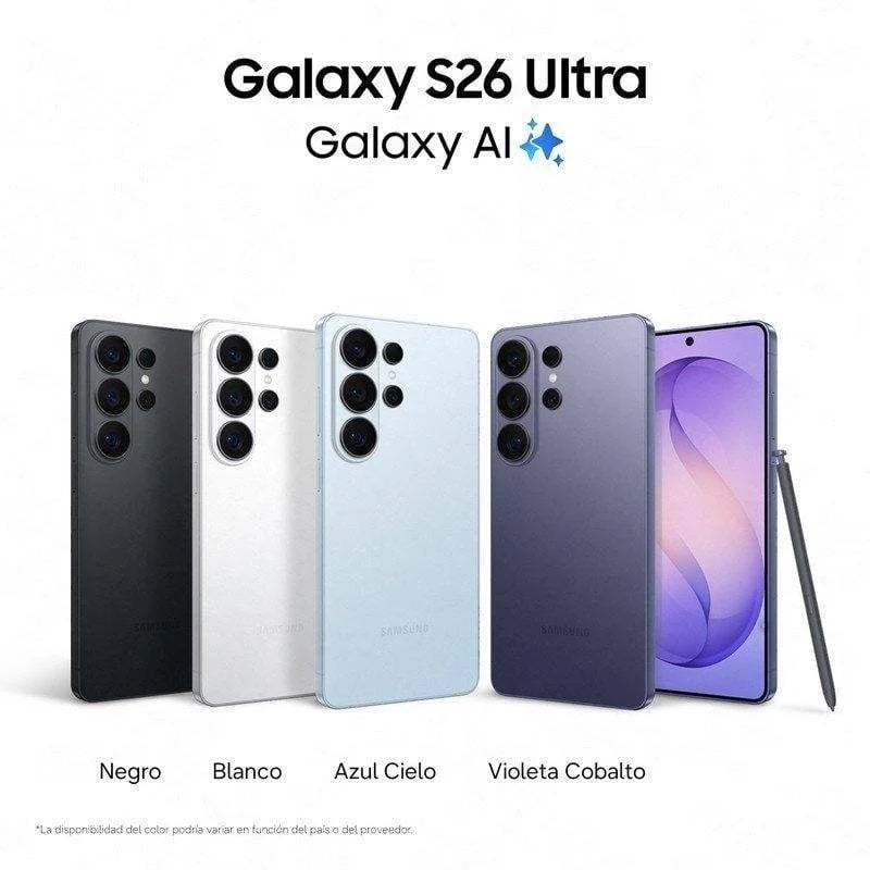 Samsung Galaxy S26 Ultra 5G 16GB 1TB 6.9" Violeta Cobalto