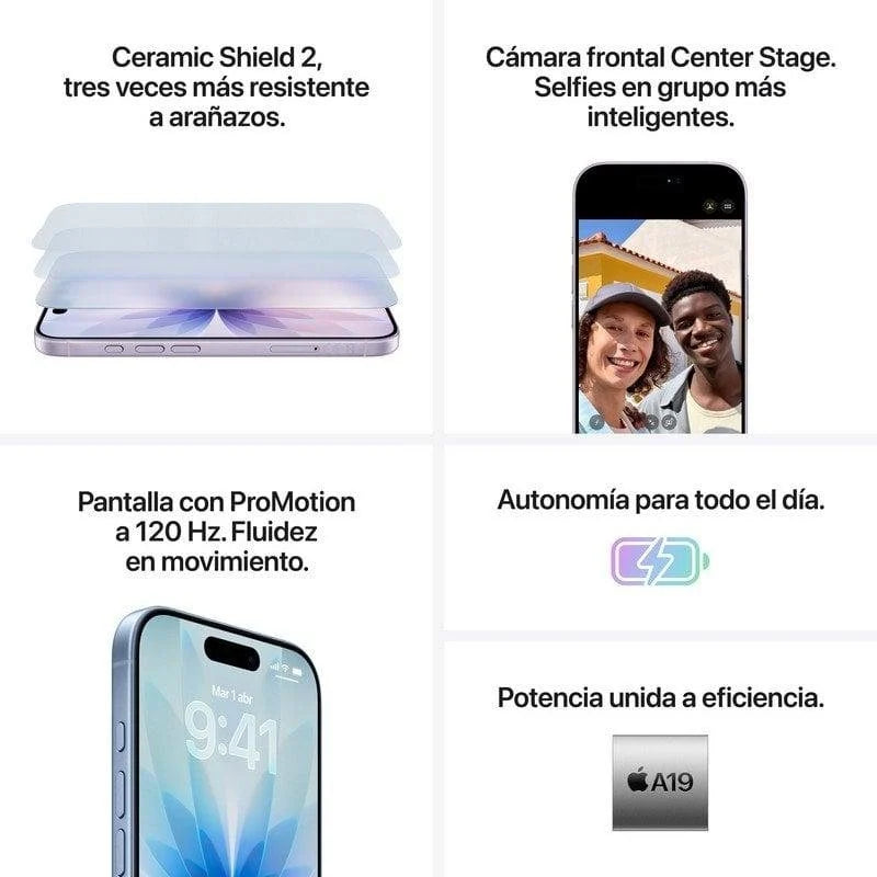 Apple iPhone 17 256GB Lavanda